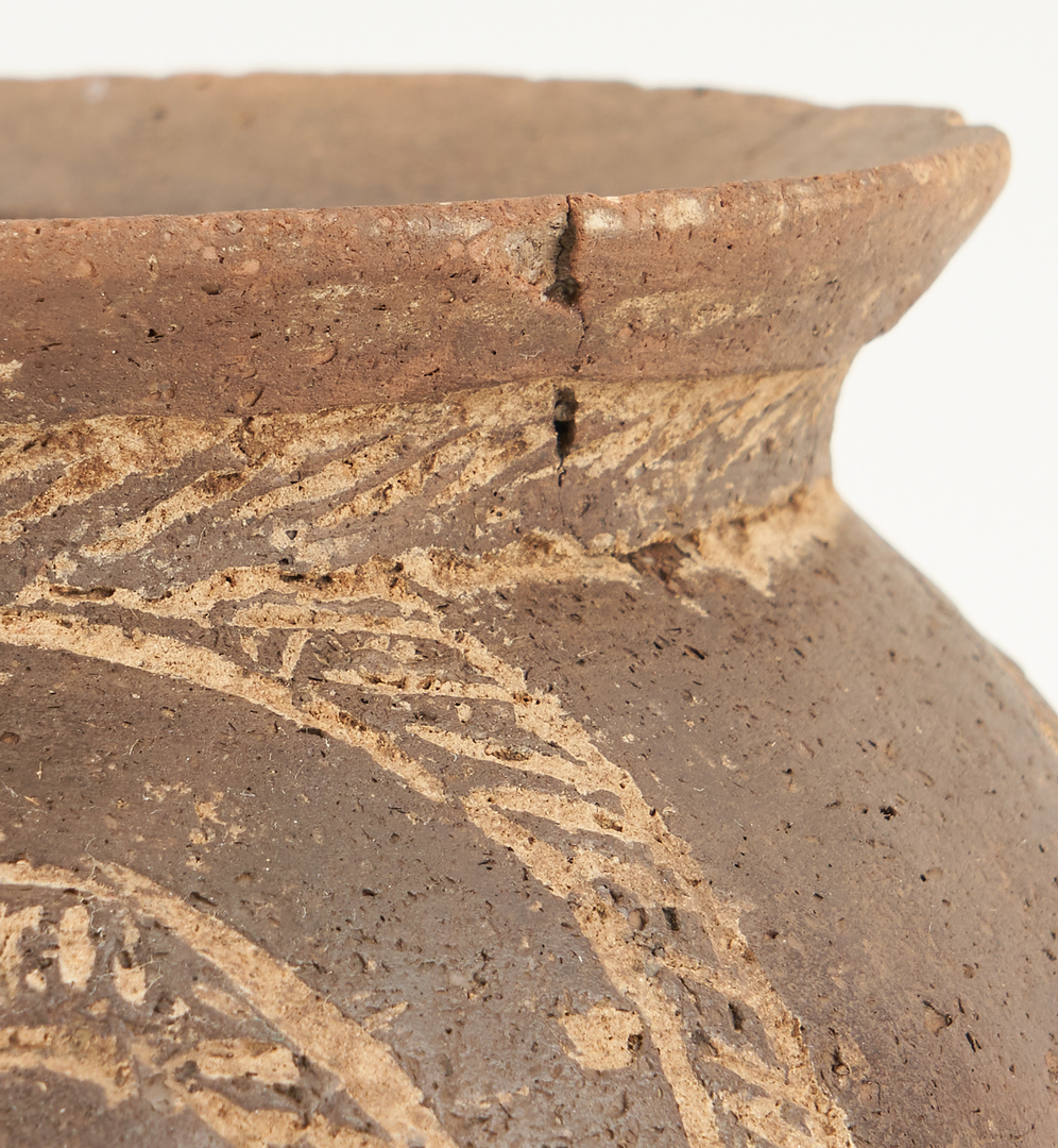 Lot 1118: 3 Mississippian Caddo Incised & Carved Jars