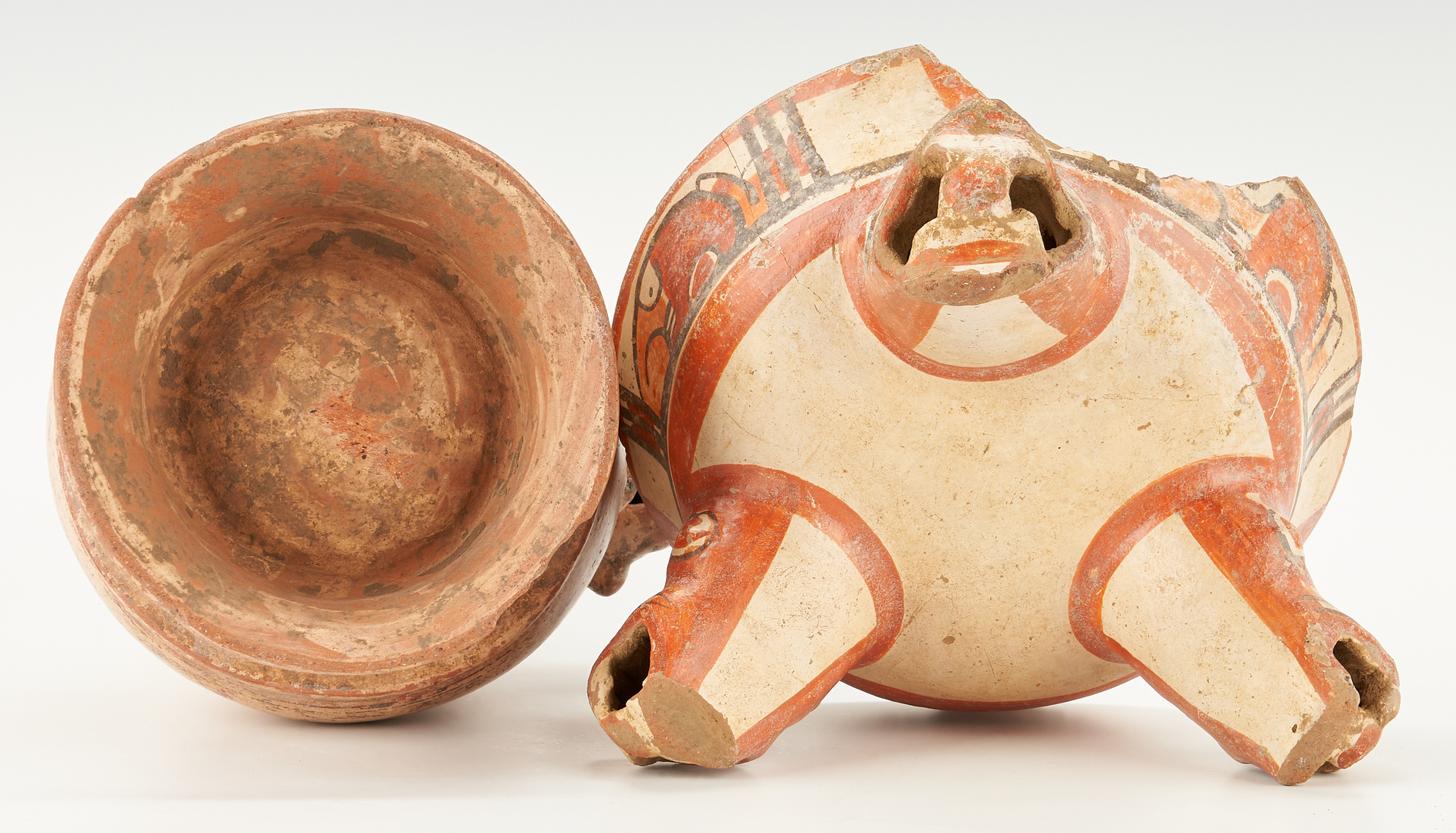 Lot 1124: 10 Pre-Columbian Nicoya, Costa Rica Pottery Items
