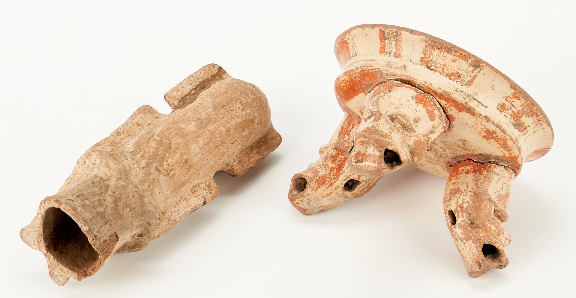 Lot 1124: 10 Pre-Columbian Nicoya, Costa Rica Pottery Items