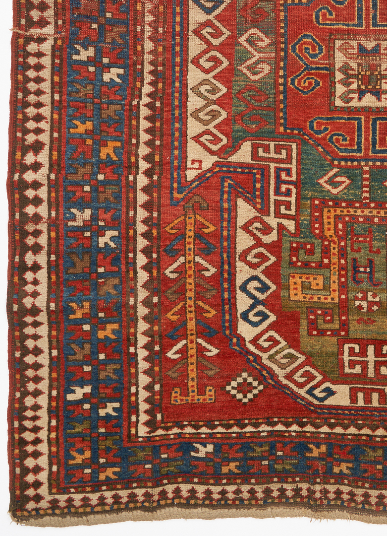 Lot 1125: Antique Caucasian Shirvan Rug