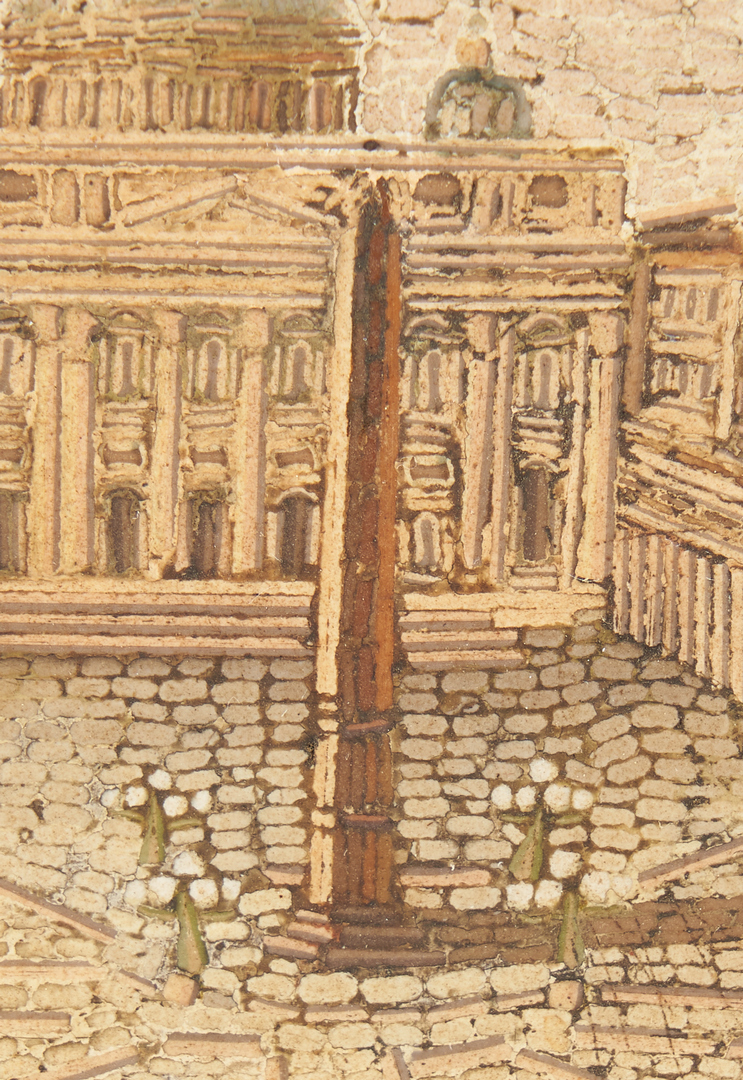 Lot 134: Grand Tour Micromosaic, St. Peters Square
