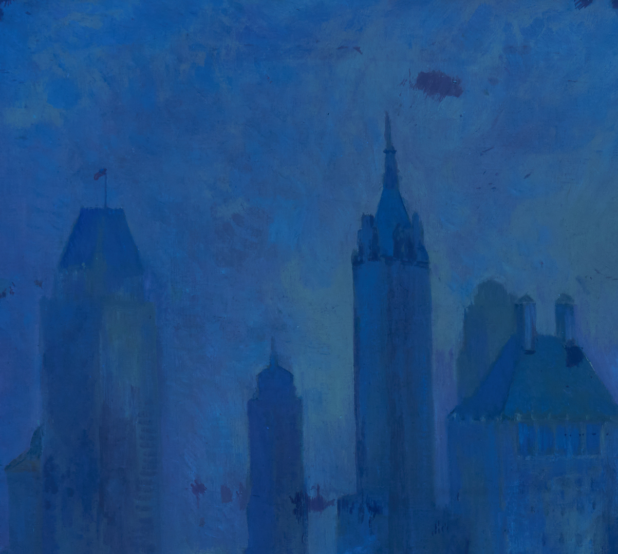 Lot 144: Hayley Lever O/C, "Early Morning Central Park"