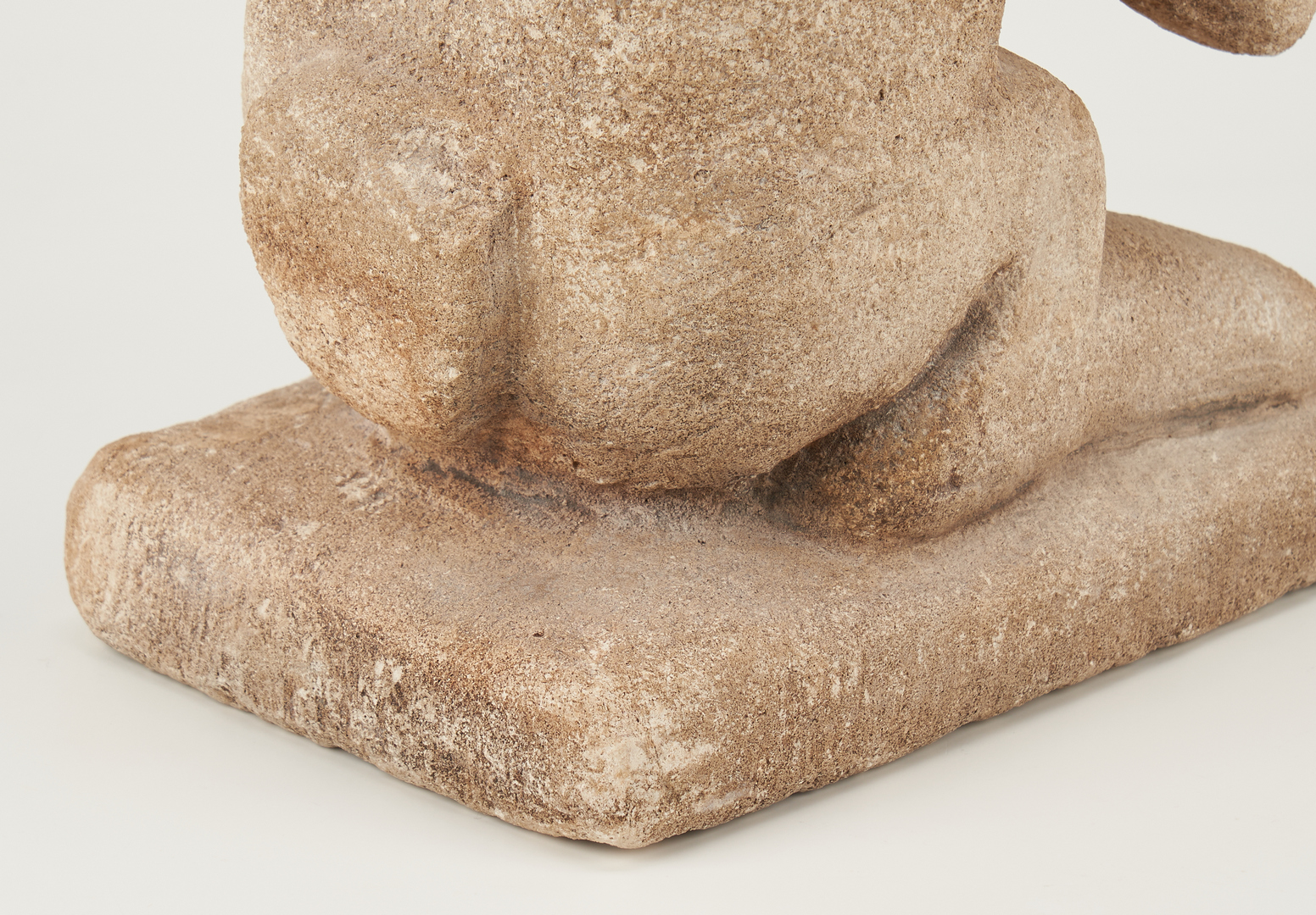 Lot 176: William Edmondson Limestone Critter Sculpture