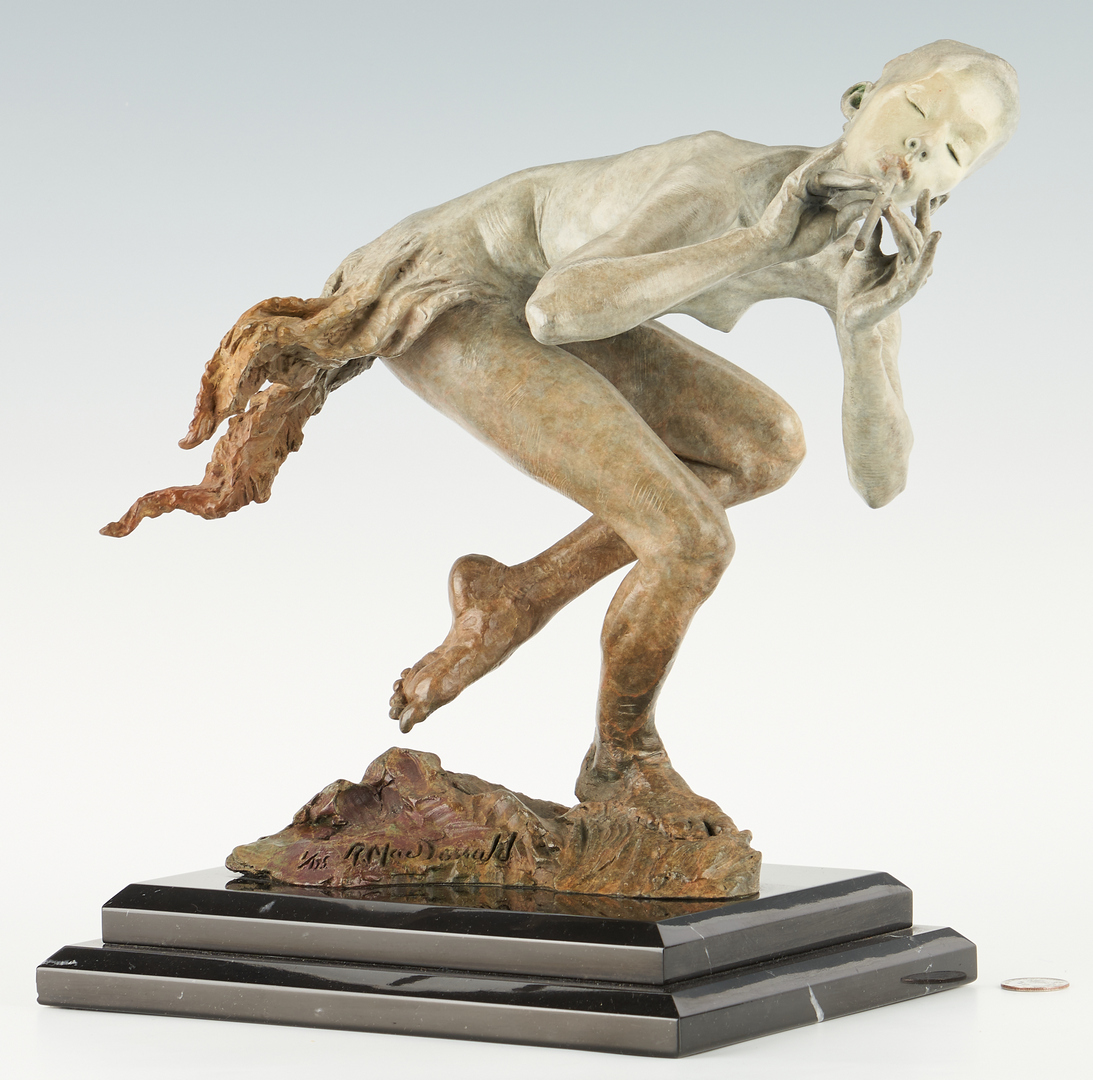 Lot 184: Richard MacDonald Bronze Sculpture, Piper, No. 1/175