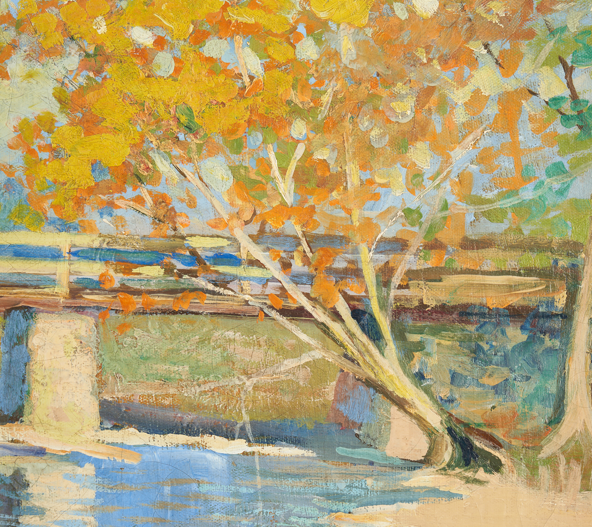 Lot 190: Mayna Treanor Avent O/C, Tennessee Landscape Painting