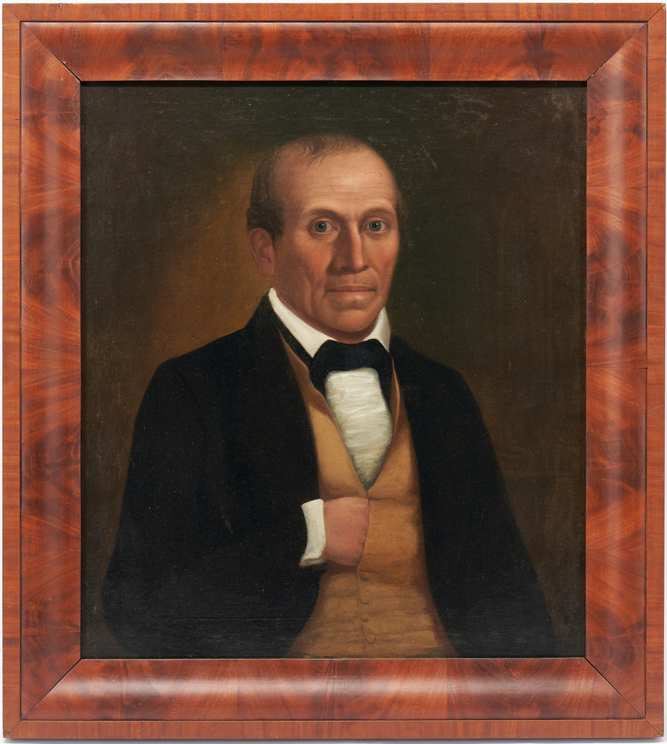 Lot 194: Samuel Shaver Portrait of Judge John McKinney