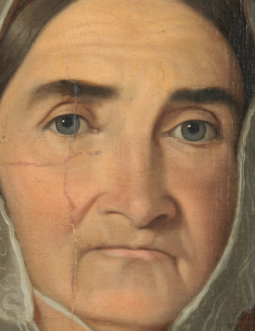Lot 195: Samuel Shaver O/C Portrait Painting, Winifred Berry Benson