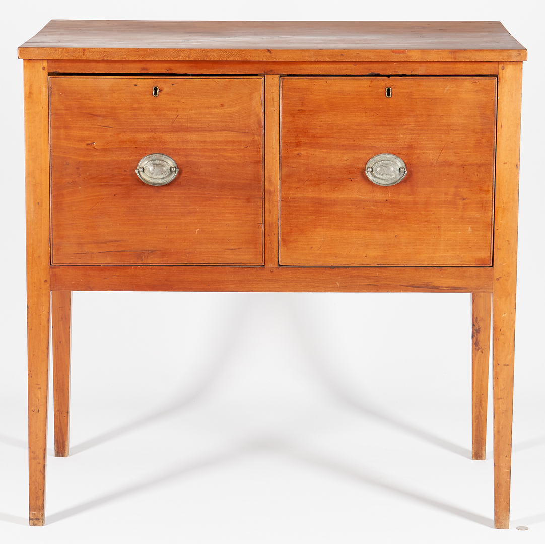 Lot 199: Middle Tennessee Cherry Sugar Sideboard, Davidson Co. Attrib.