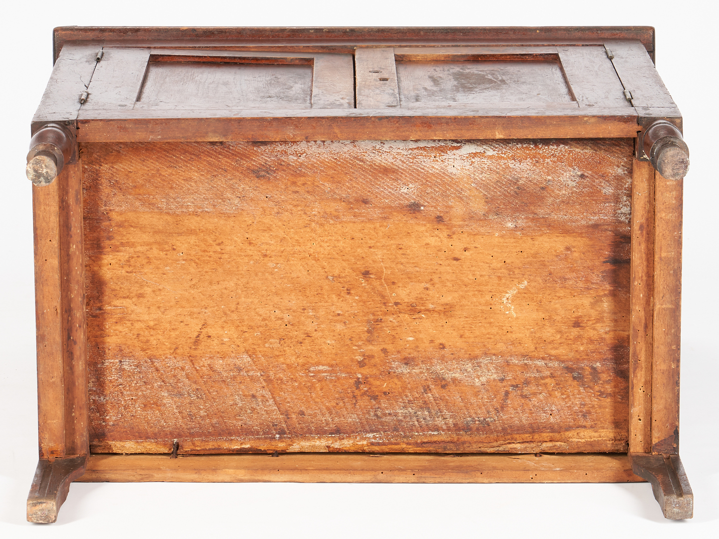 Lot 210: Southern Miniature or Child's Walnut Sheraton Cupboard, VA history