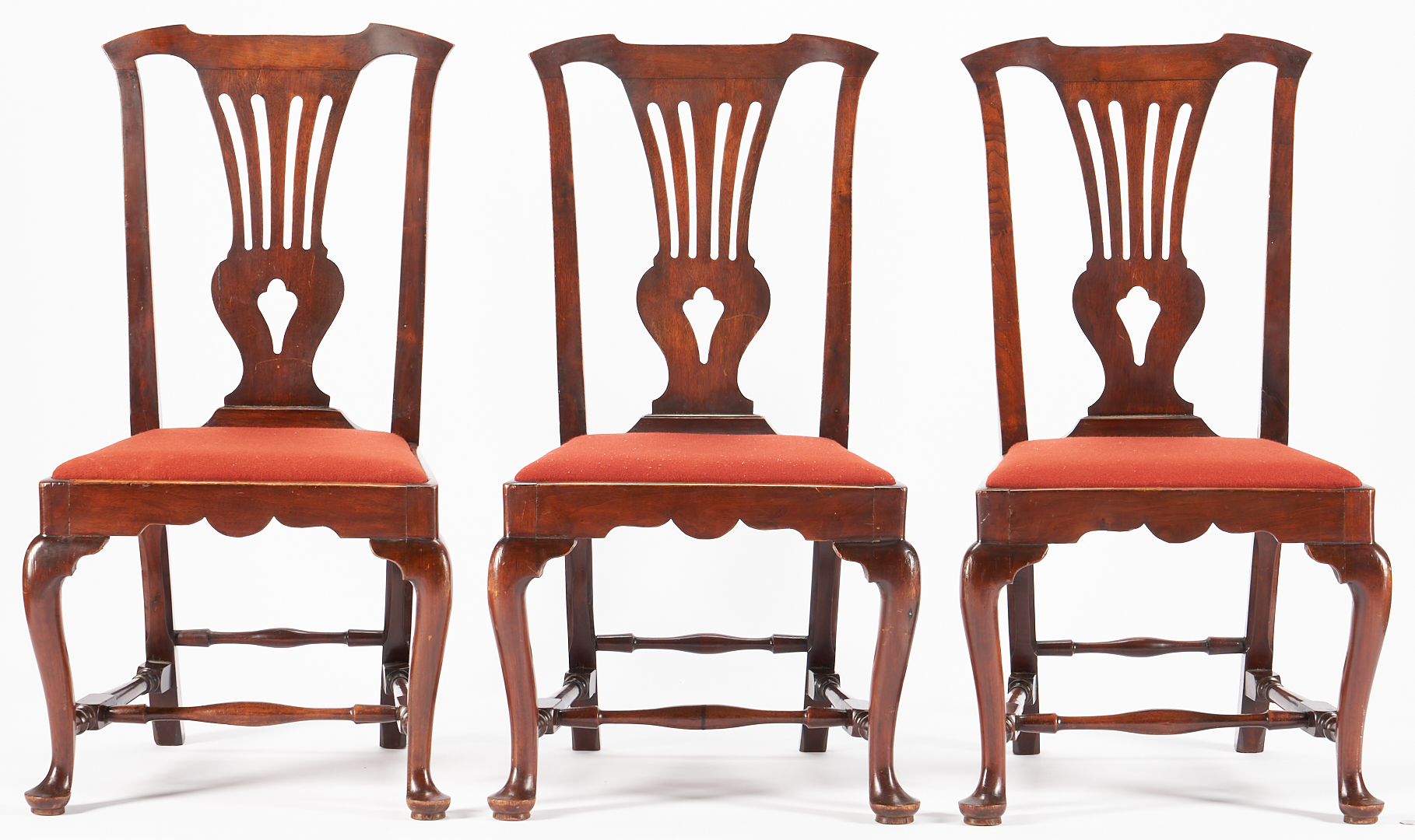 Lot 223: 6 Period Chippendale Chairs attrib. Portsmouth, NH