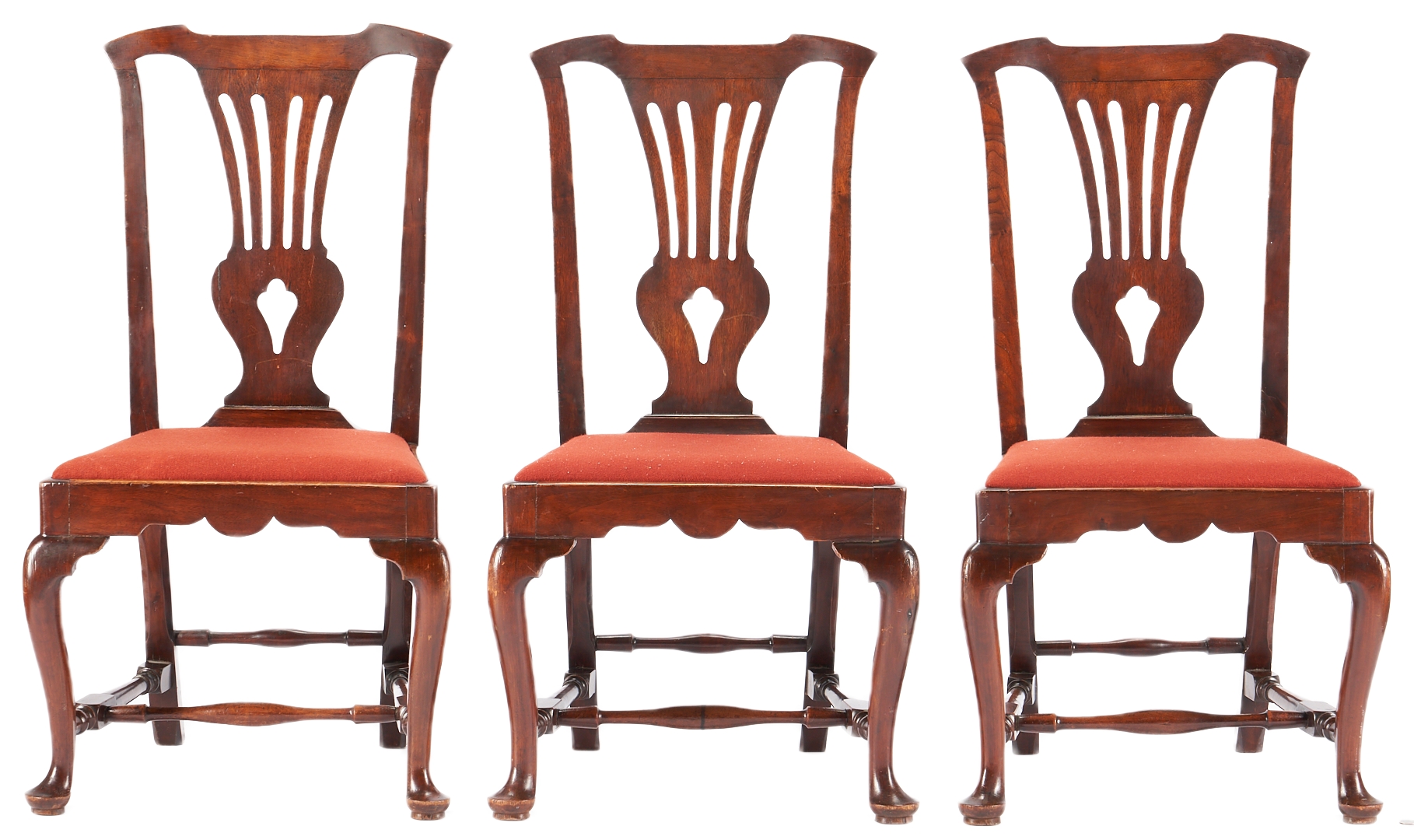Lot 223: 6 Period Chippendale Chairs attrib. Portsmouth, NH
