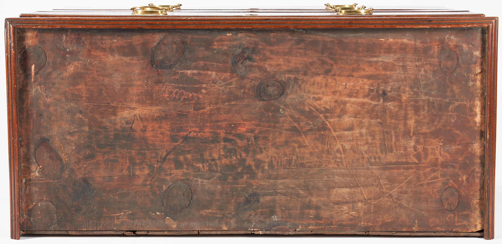Lot 236: George III Mahogany Inlaid Chest on Chest
