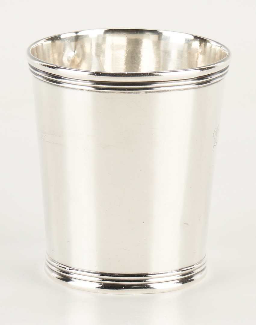 Lot 294: KY Coin Silver Julep Cup, Best & Co., Lexington