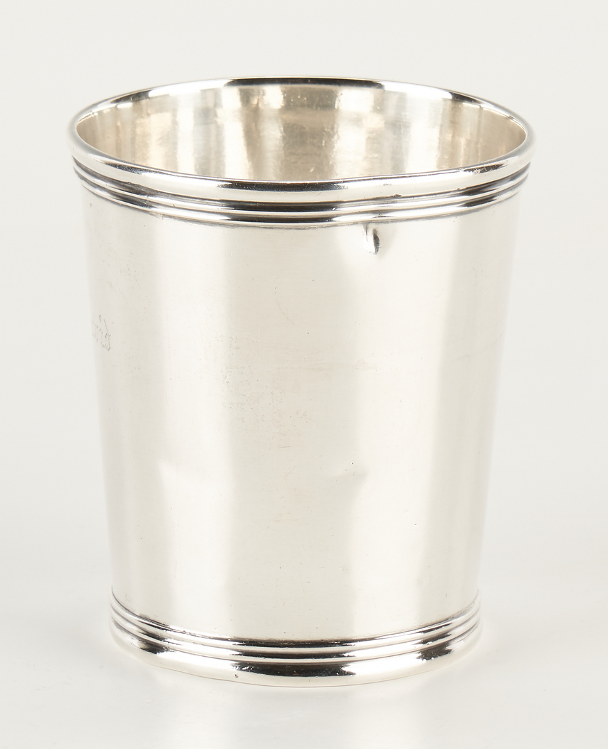 Lot 294: KY Coin Silver Julep Cup, Best & Co., Lexington