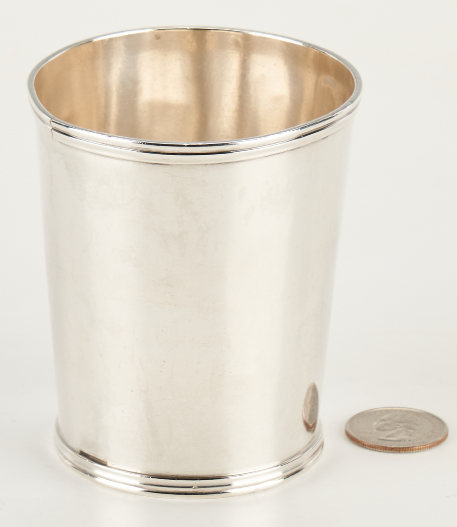 Lot 295: KY Coin Silver Julep Cup, McClure & Valenti