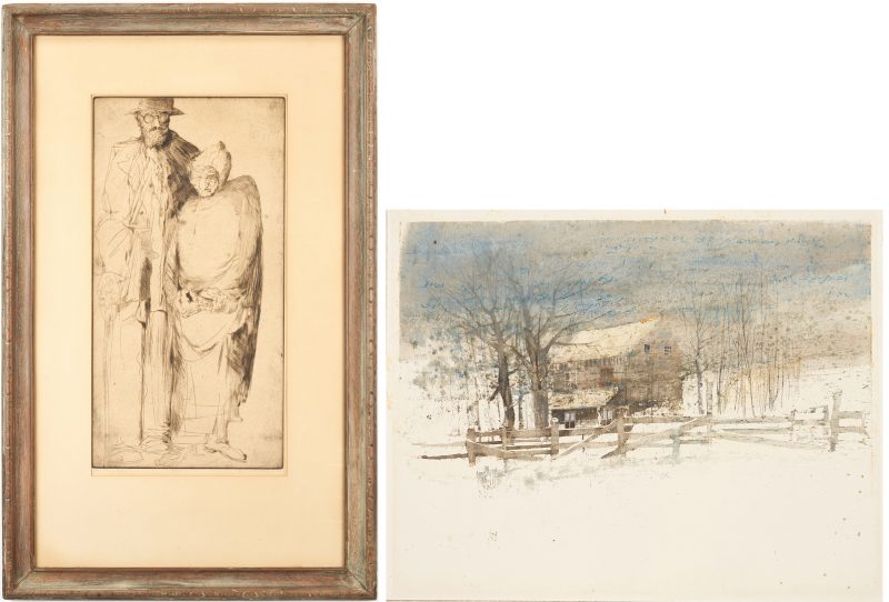 Lot 356: Two (2) Tennessee Works on Paper, Birdwell, Ironside