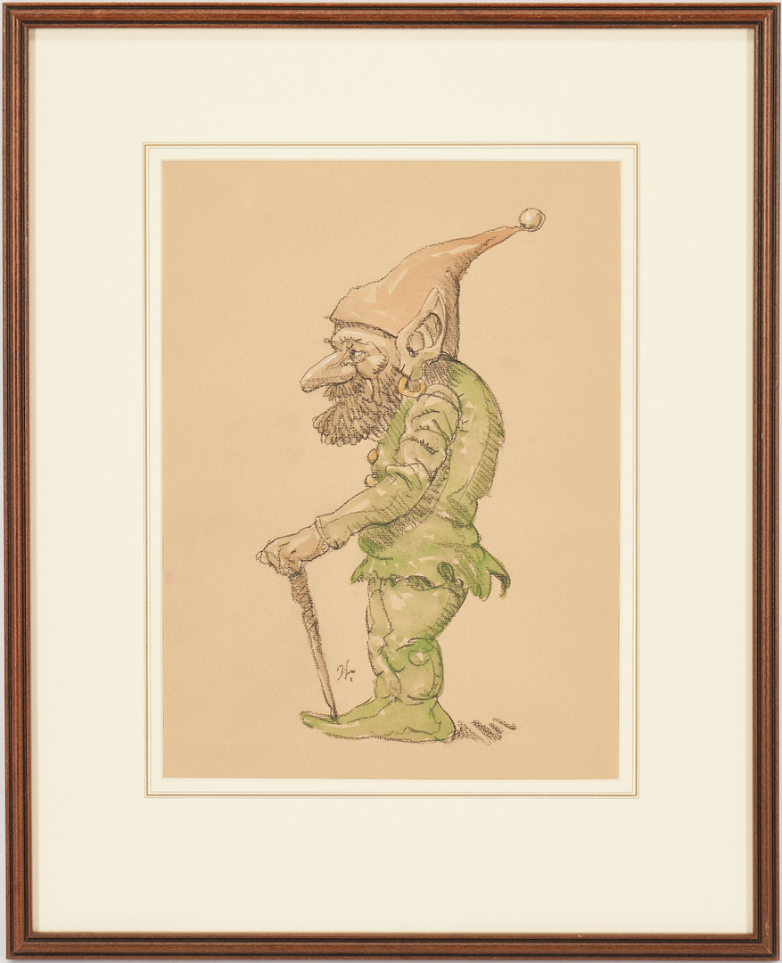 Lot 358: 2 Werner Wildner Gnome Artworks