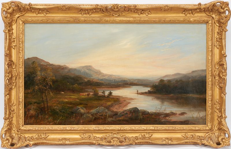 Lot 393: William McEvoy O/C Landscape Painting