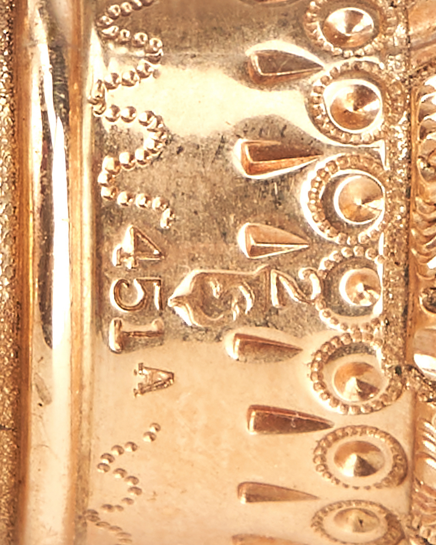 Lot 436: Elgin Pocket Watch & 3 Canes, incl. 14K Gold