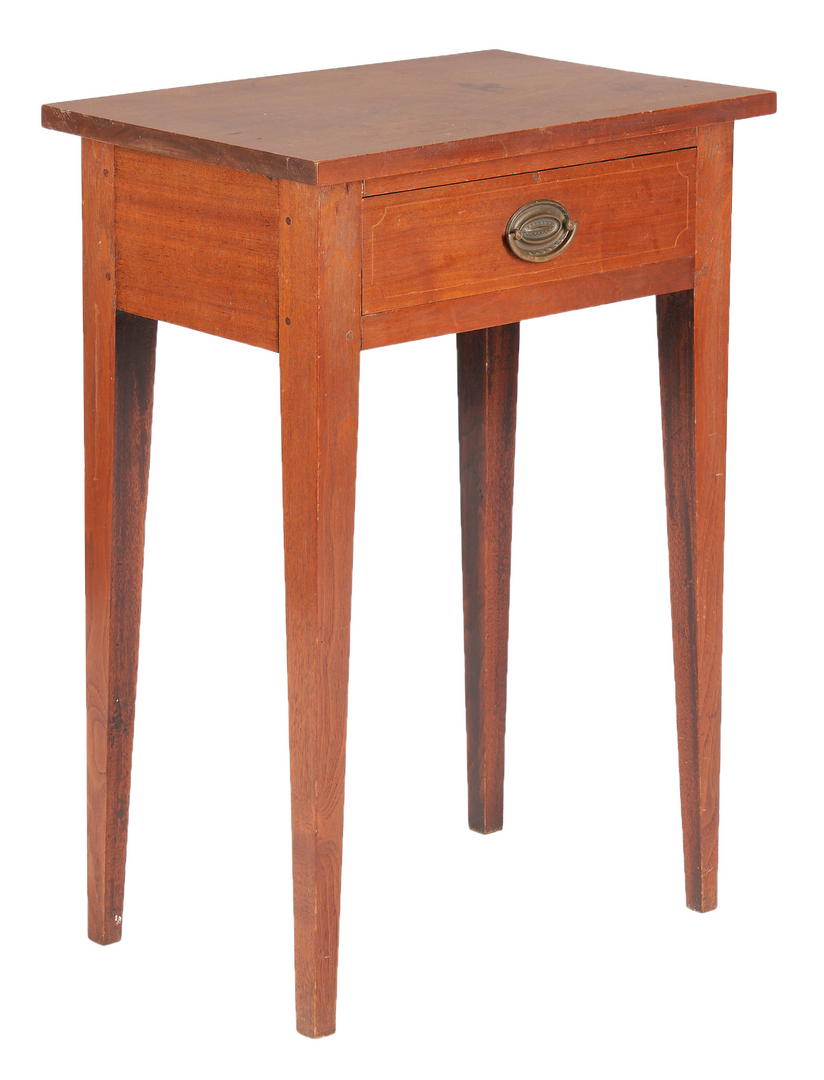 Lot 464: Southern Hepplewhite Inlaid Table or Stand