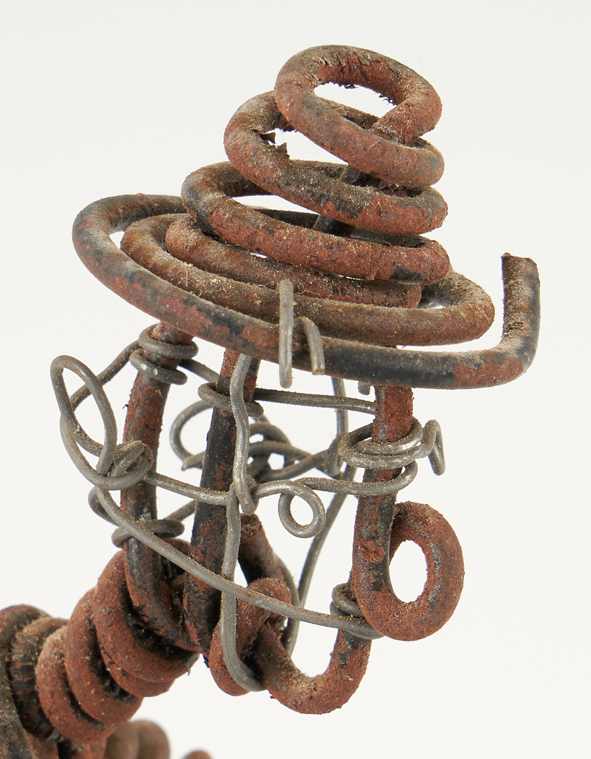 Lot 474: Vannoy Streeter Six-Piece Band Wire Sculptures