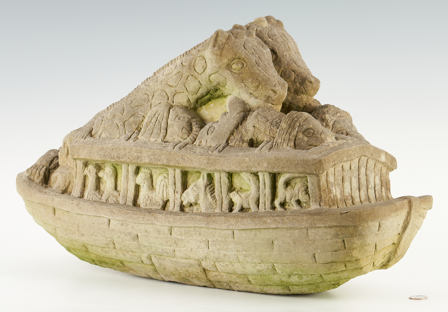 Lot 481: Tim Lewis, Noah's Ark Sculpture