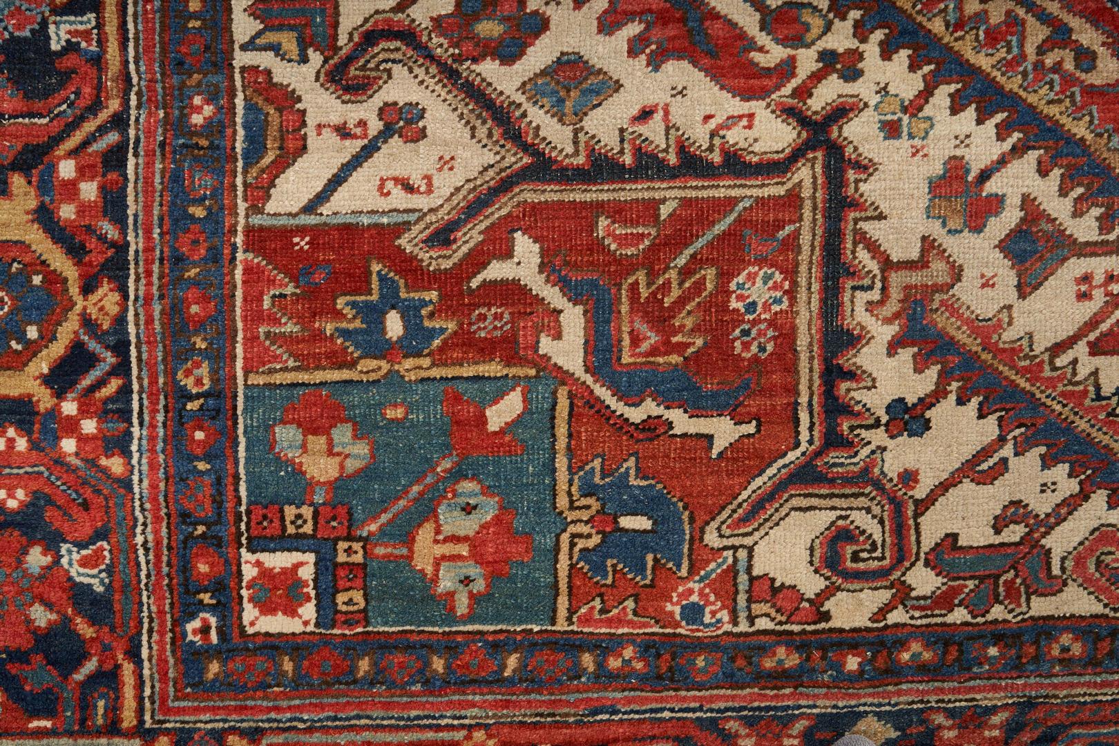 Lot 490: Persian Heriz Rug