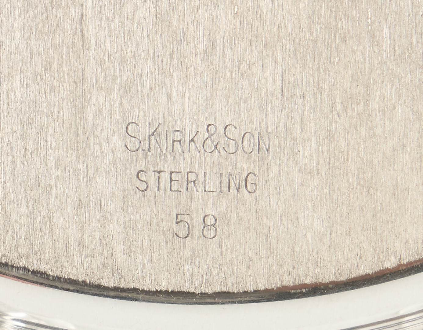 Lot 508: 12 S. Kirk & Son Sterling Silver Bread Plates