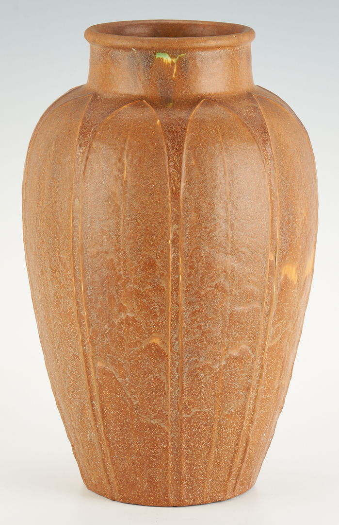 Lot 522: Grueby Pottery Company Double Glaze Vase, Ruth Erickson