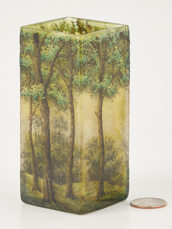 Lot 537: Daum Nancy Art Glass Vase