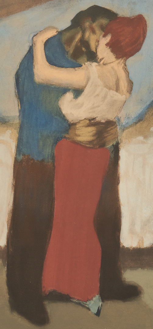 Lot 554: After Pablo Picasso Lithograph, The Embrace