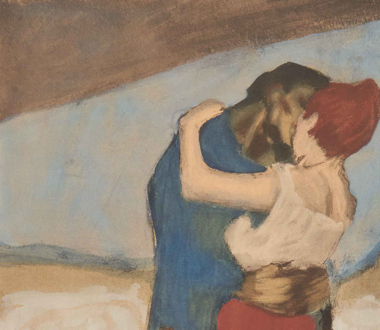 Lot 554: After Pablo Picasso Lithograph, The Embrace