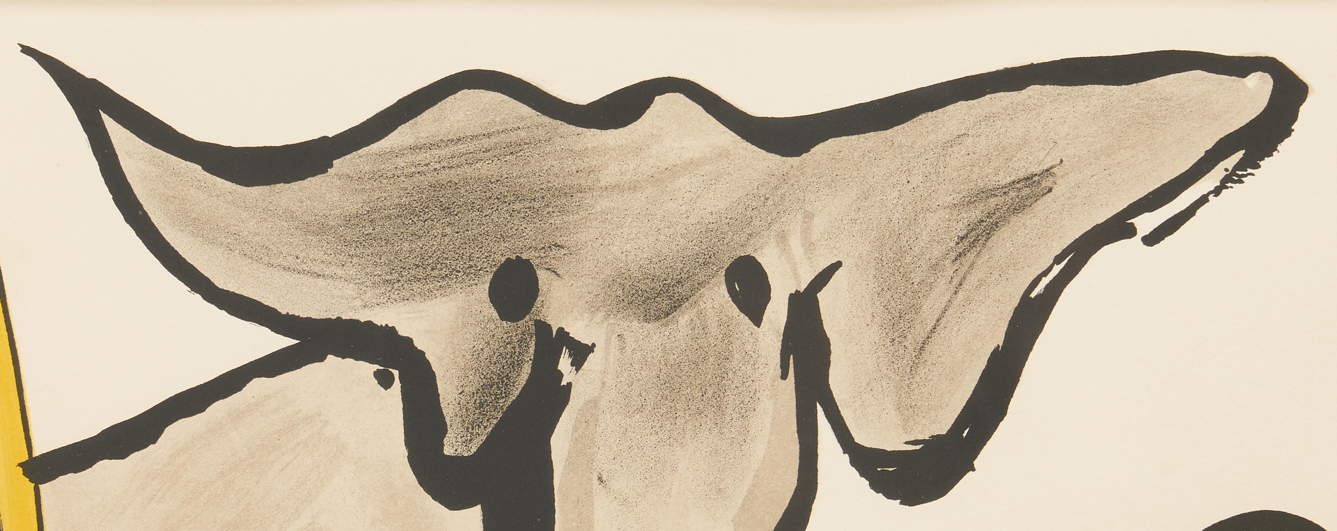 Lot 561: Alexander Calder E.A. Color Lithograph, Animals
