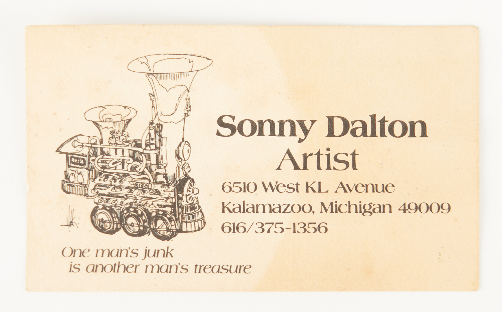 Lot 580: Sonny Dalton Mixed Metal Steampunk Sculpture