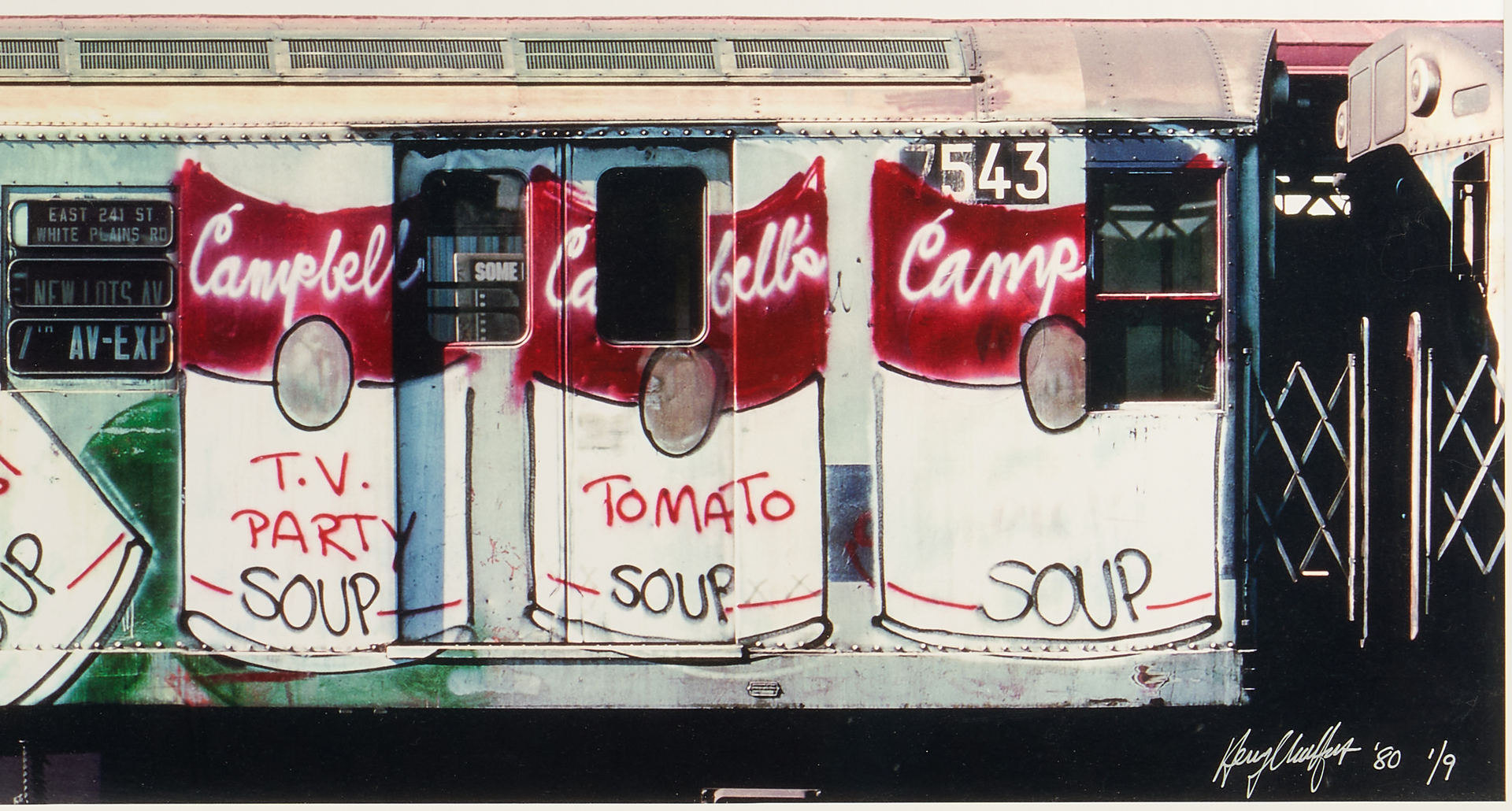Lot 621: Henry Chalfant, Campbell's Soup by Fred Brothwaite, 1980