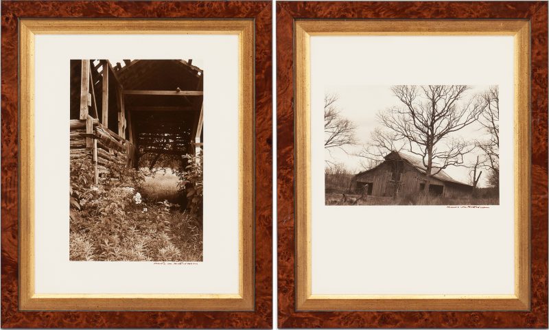Lot 623: 2 Maria von Matthiessen Photographs, Southern Barns