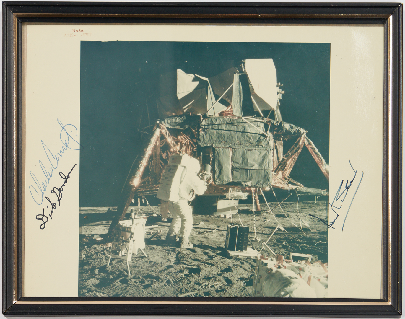 Lot 727: NASA Apollo Program Archive, incl. Signed Photo