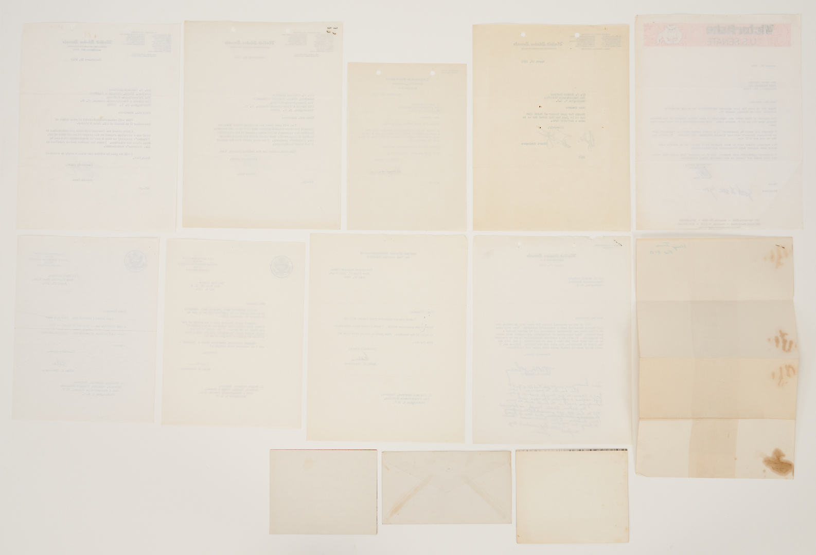 Lot 738: H. Graham Morison Archive, incl. Harry S. Truman Signed