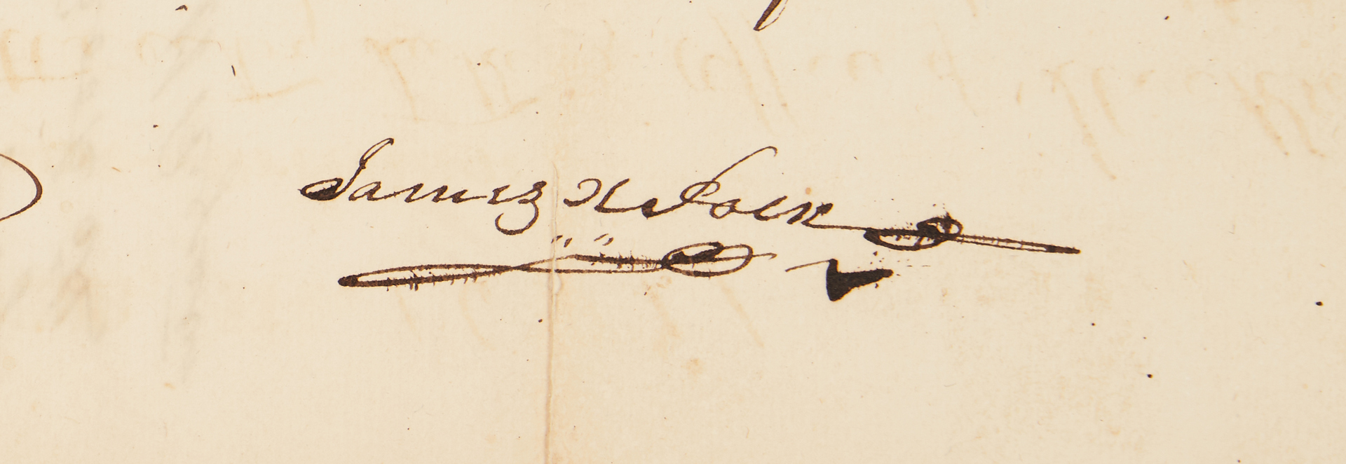 Lot 744: James K. Polk Signed Land Grant, 1840