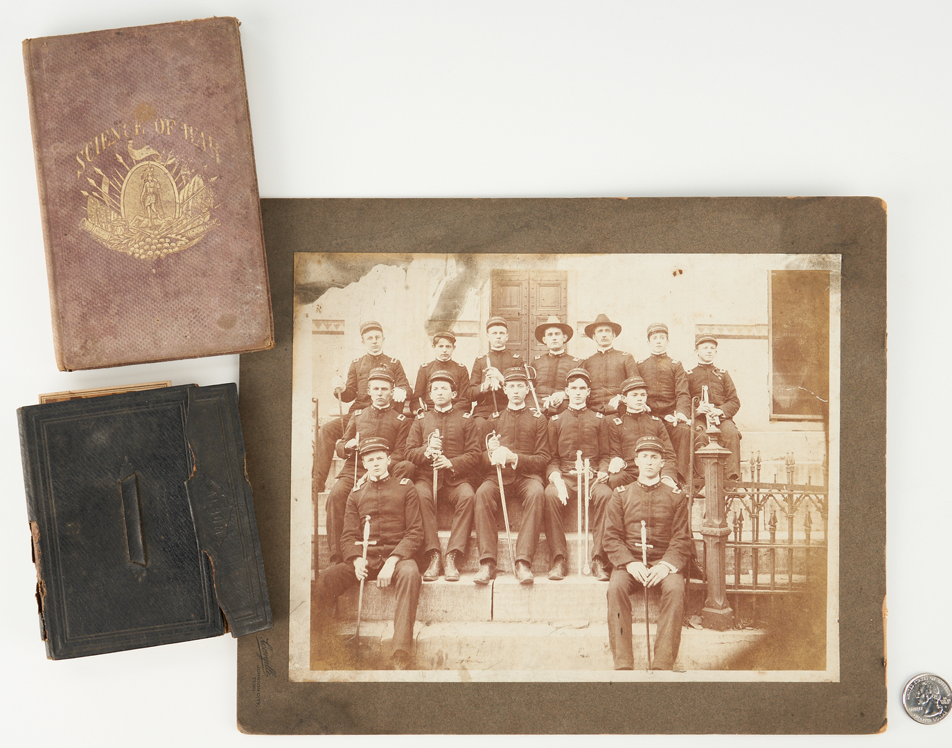 Lot 753: Civil War era Photos & Book Archive, 3 items
