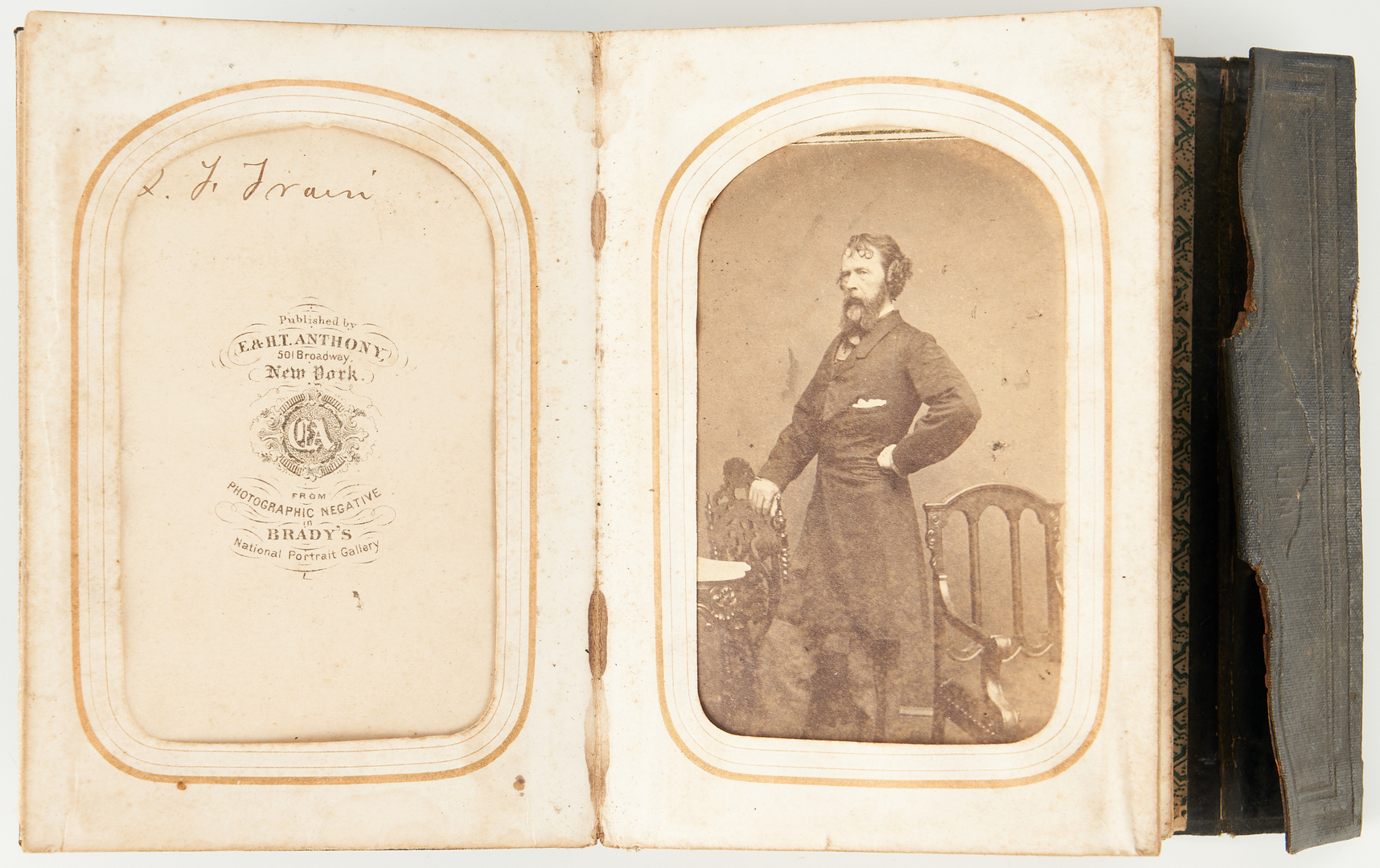 Lot 753: Civil War era Photos & Book Archive, 3 items