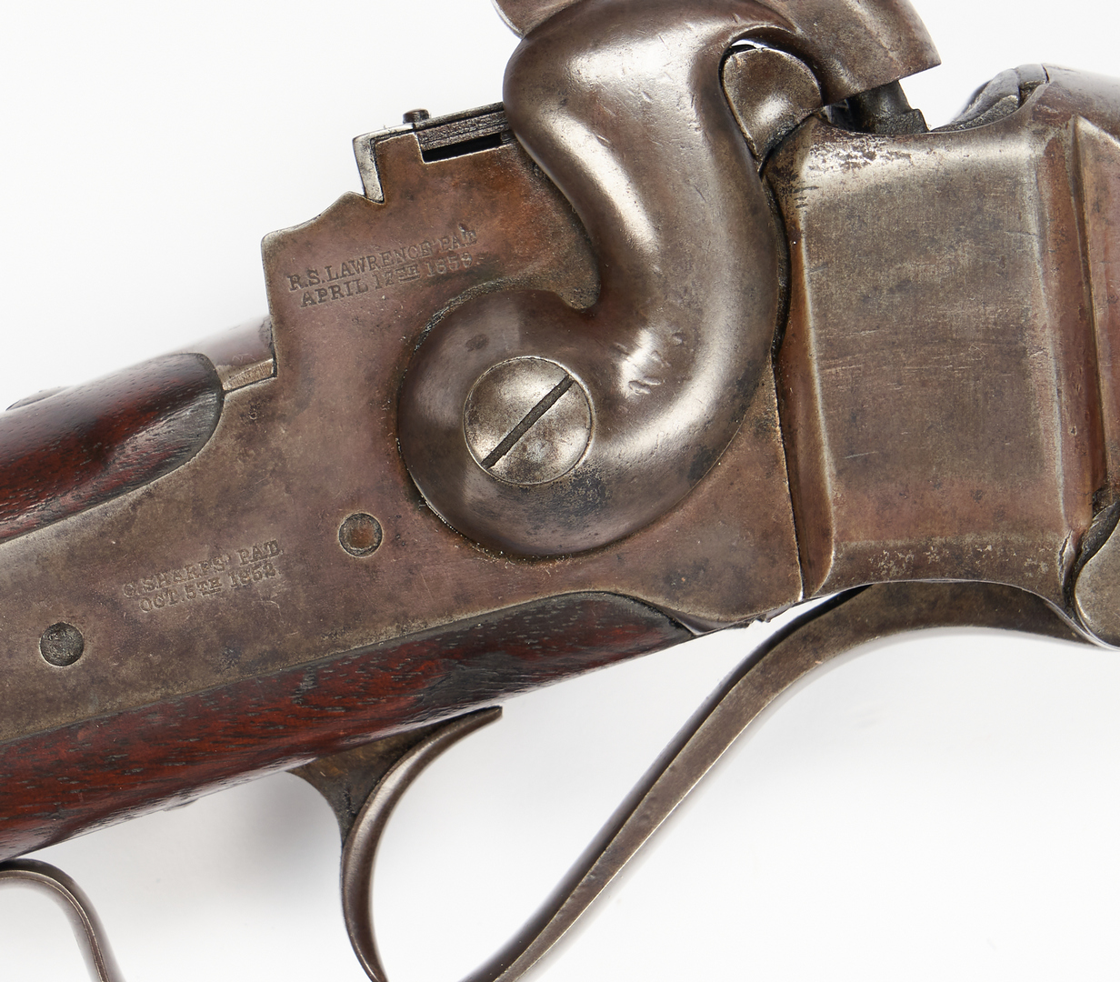Lot 758: Civil War Sharps New Model 1863 Carbine, .52 cal.