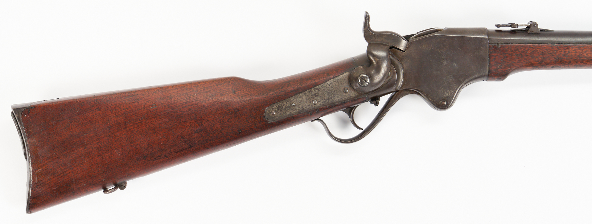 Lot 759: Burnside Contract Model 1865 Spencer Repeating Carbine, .52 cal.
