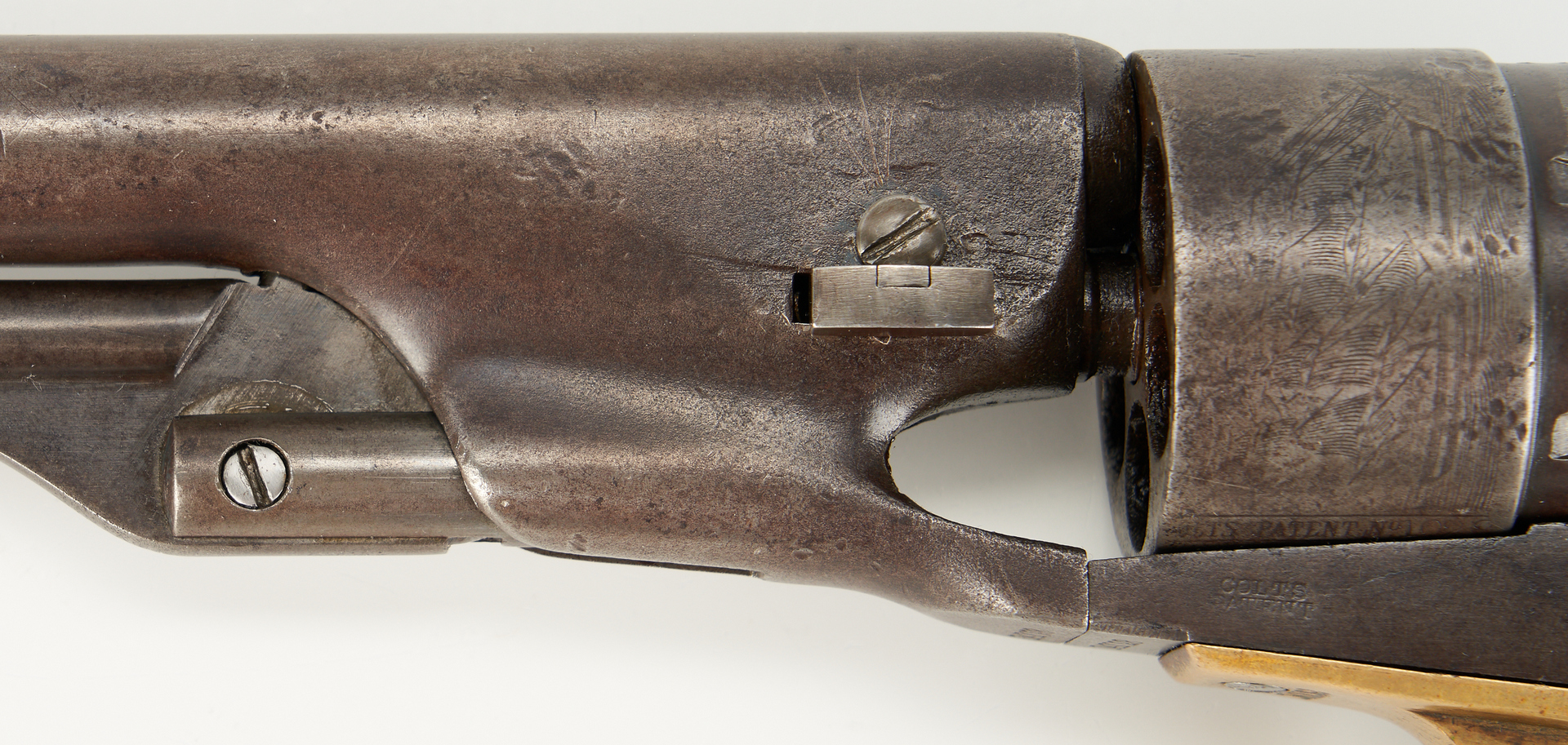 Lot 760: Civil War Colt Army Model 1860 Revolver, 44 cal.