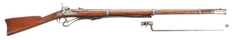 Lot 761: Springfield Model 1863 Type II Rifle w/ Bayonet