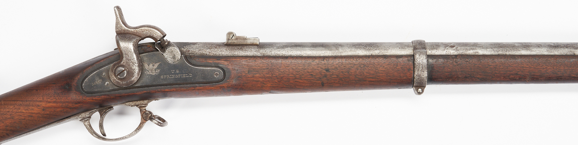 Lot 762: Civil War Springfield Model 1863 Rifle, .58 cal.