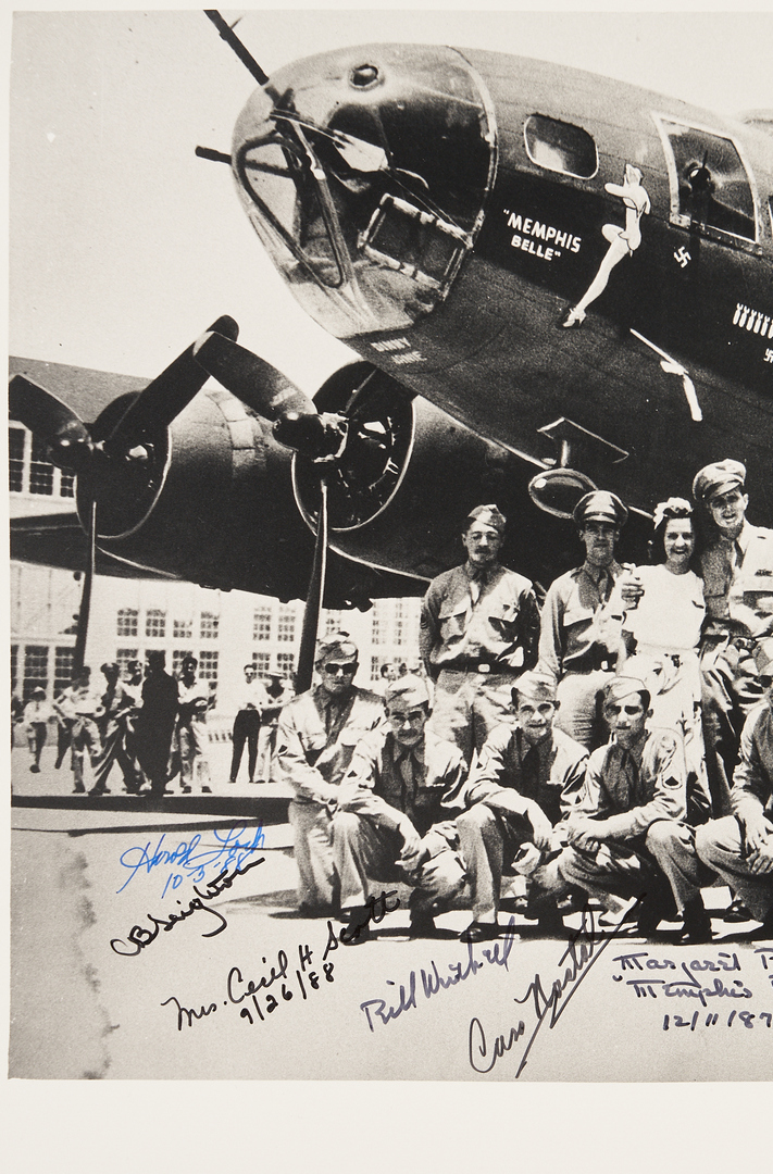 Lot 775: Crew of Memphis Belle Autographed Photograph