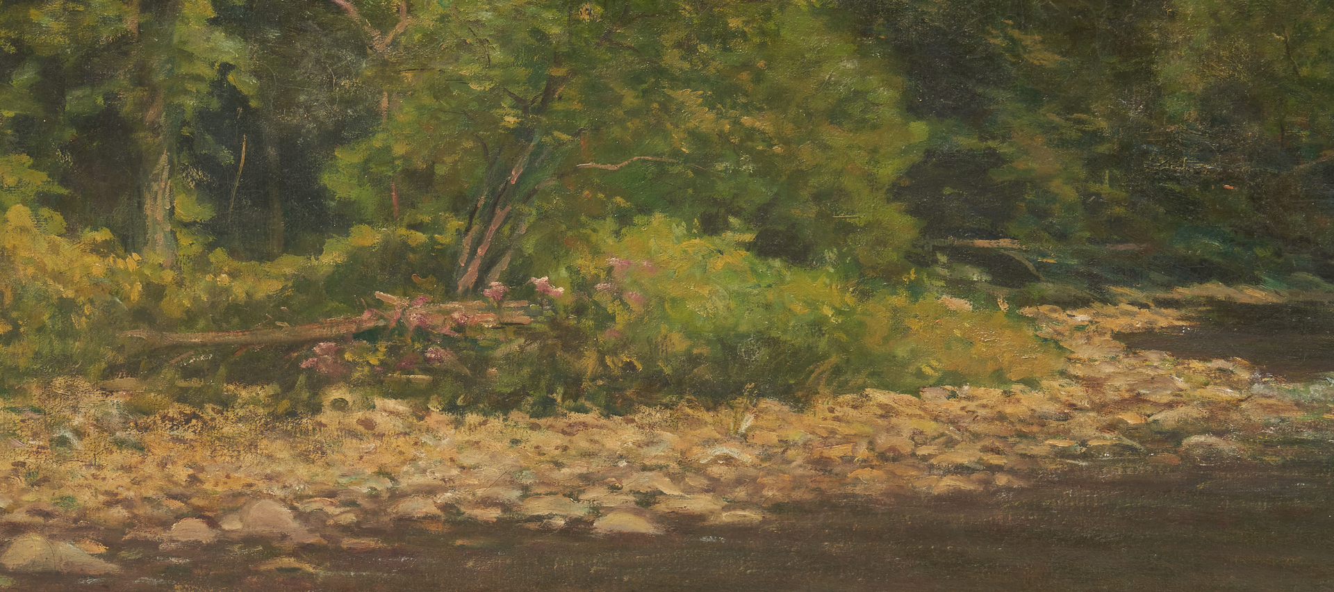 Lot 799: William R. Derrick O/C Landscape Painting