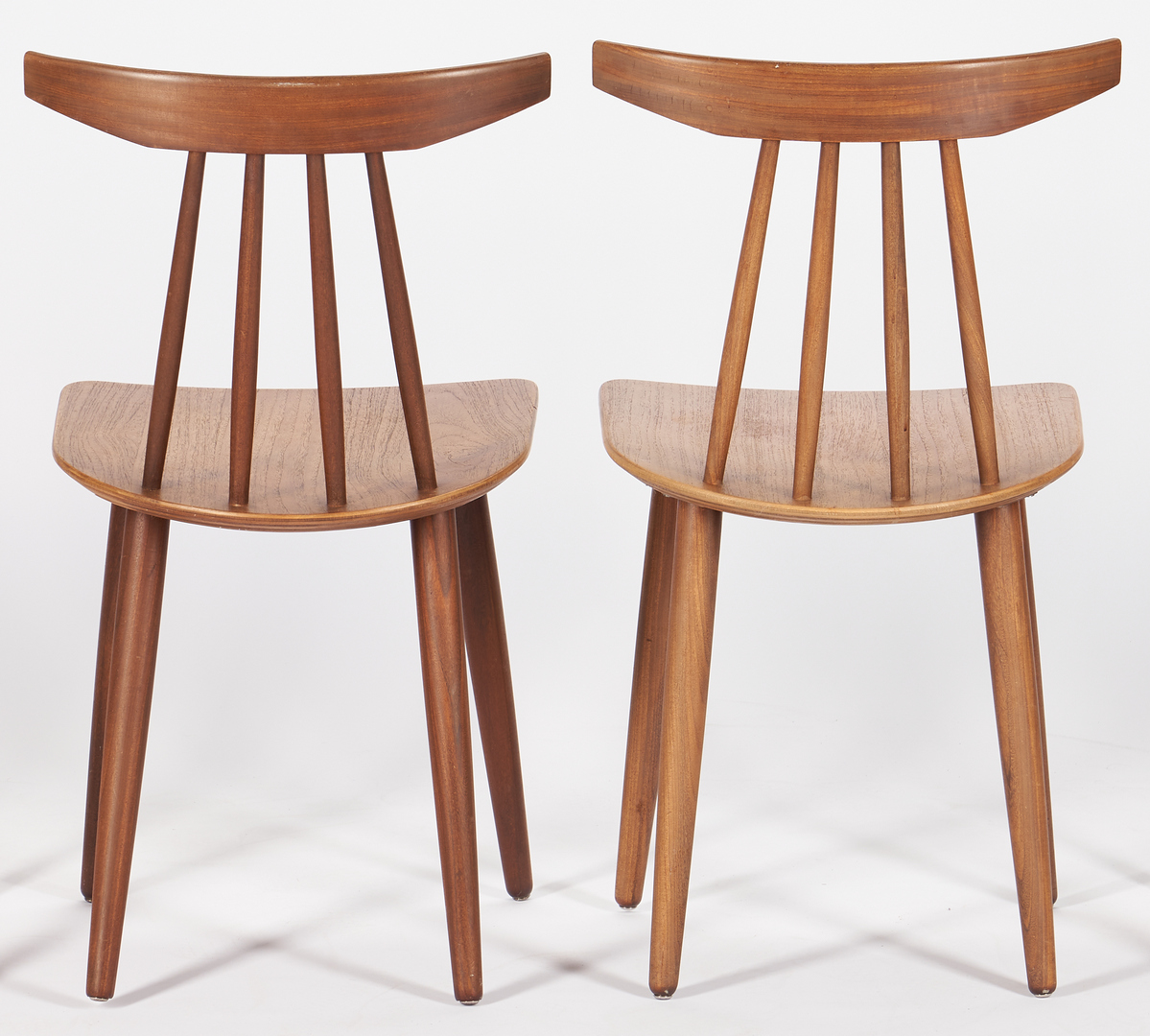 Lot 857: 8 Danish Modern Teak Chairs by Frem Rojle