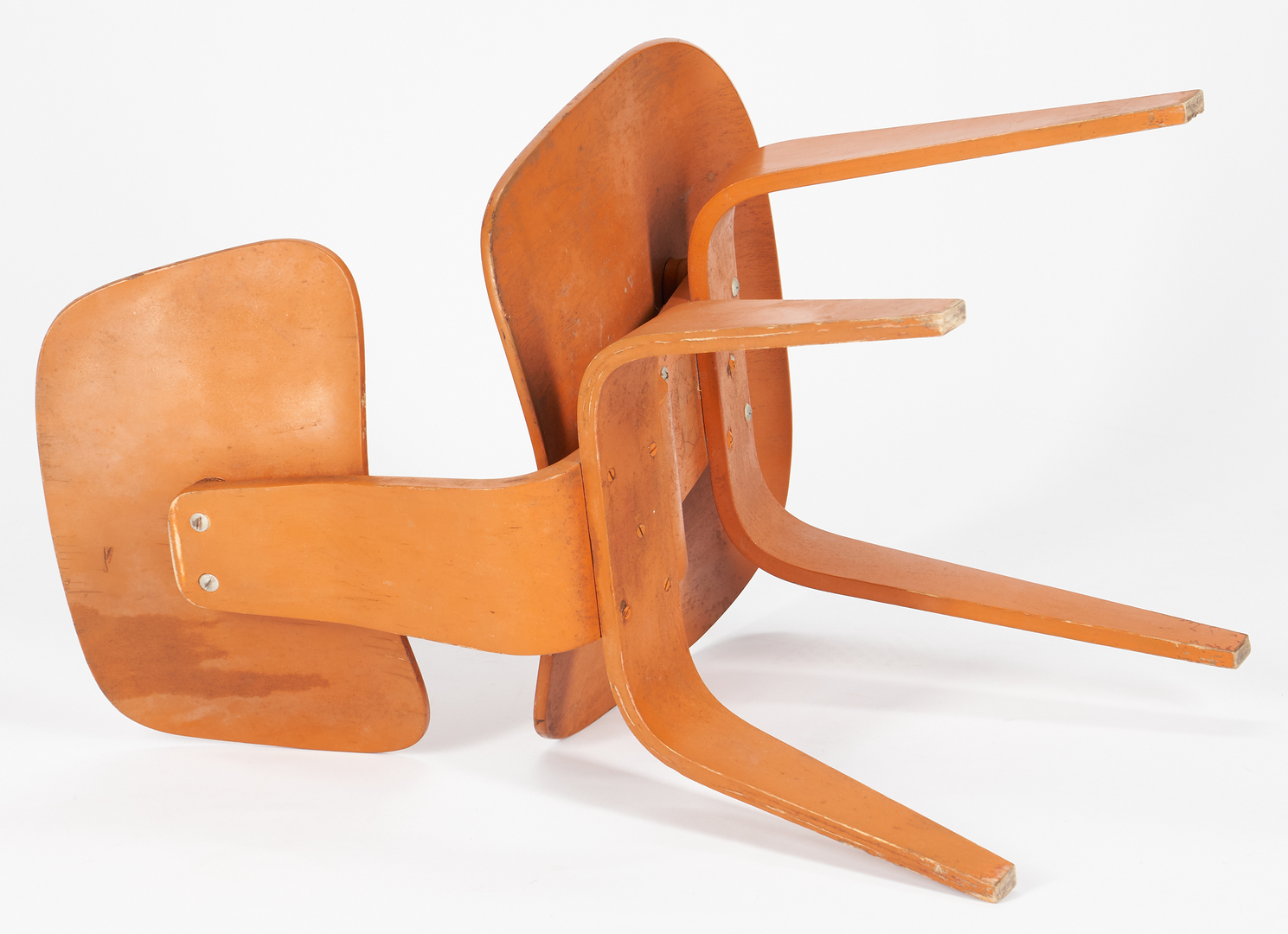 Lot 862: 3 Eames Mid Century DCW Chairs